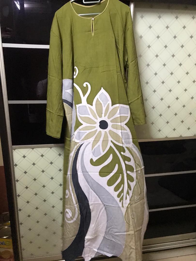 Baju Tidur Kelawar Lengan Panjang : Jual Batik Alhadi Lpt003 05a Daster