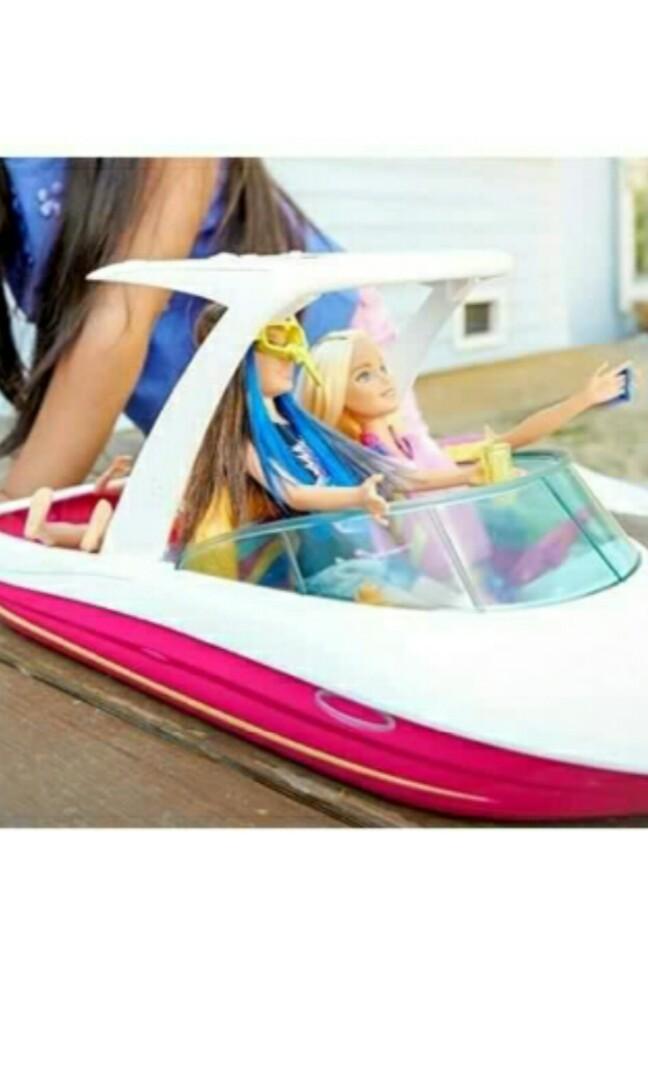 barbie boat playset