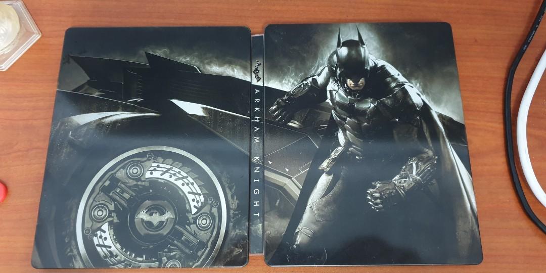 Batman Arkham knight Steel Book / Case Ps4/Xbox one, Video Gaming, Video  Games, Xbox on Carousell