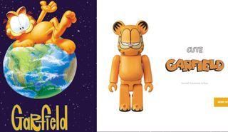 Bearbrick Series 36 100% Garfield 加菲貓 加菲爾 orange 橙 貓