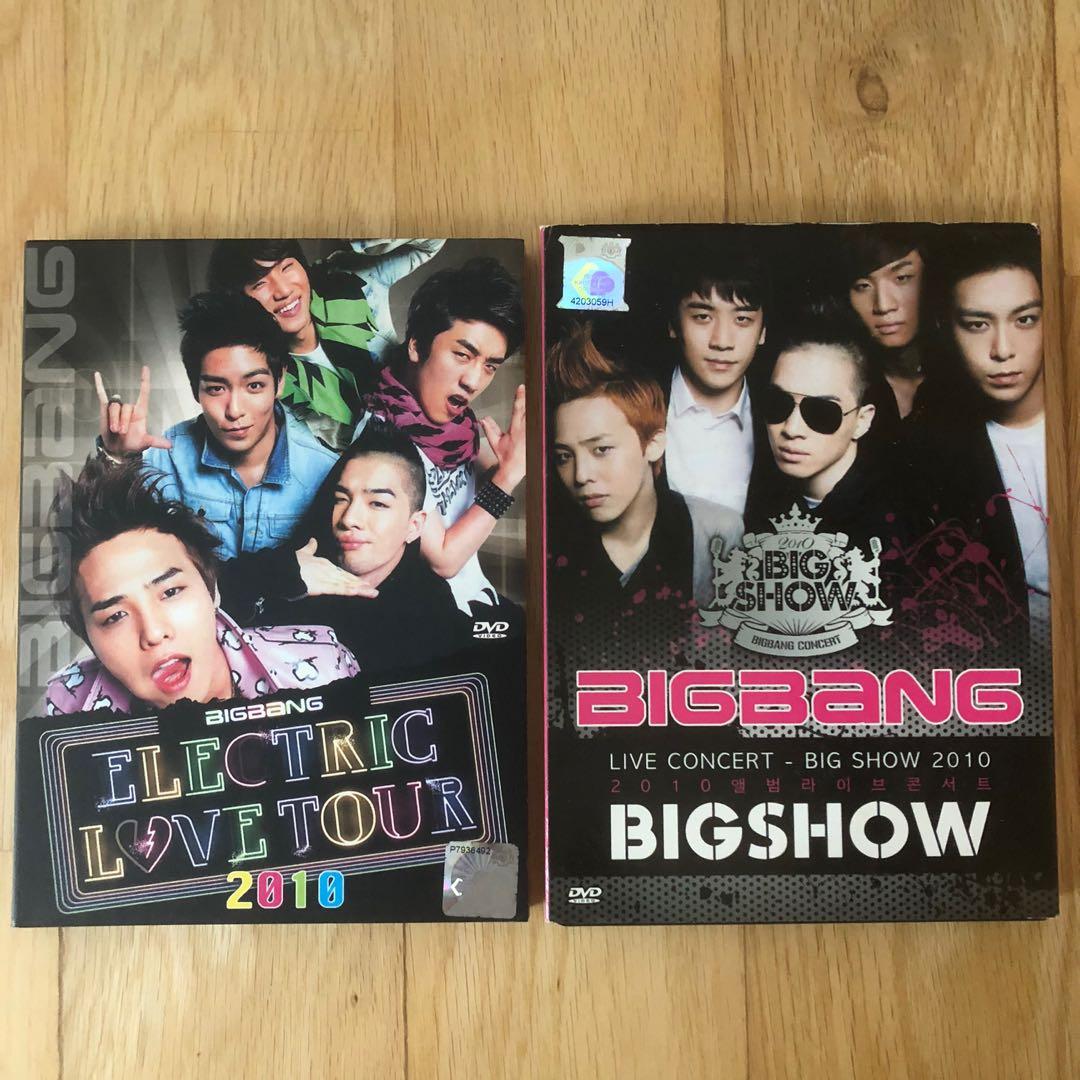 BIGBANG Electric Love Tour/BIG SHOW 2010 album, Hobbies  Toys, Memorabilia   Collectibles, K-Wave on Carousell