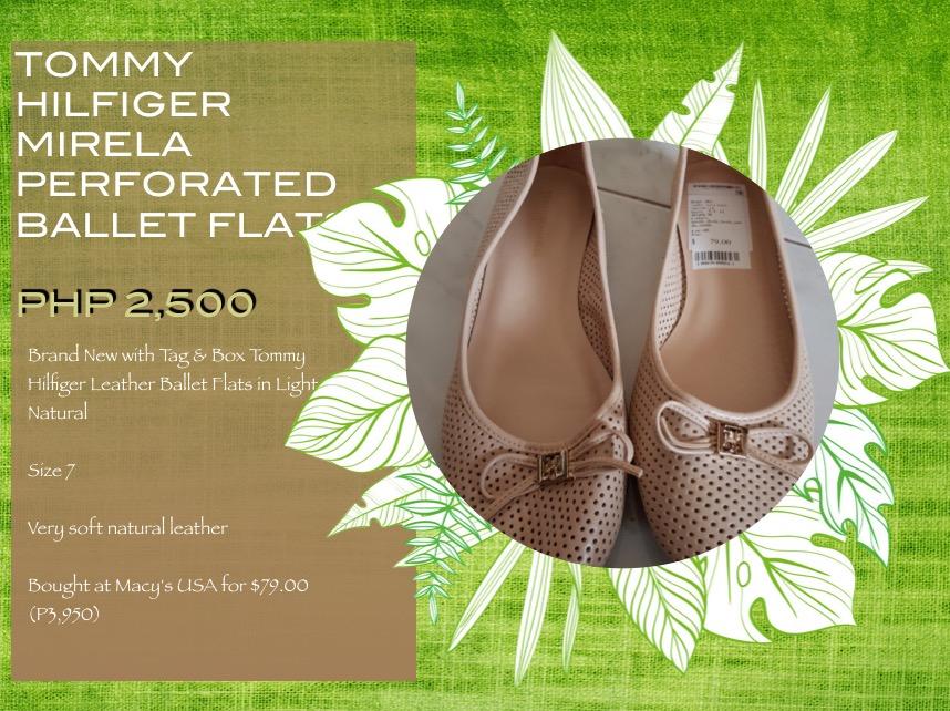 tommy hilfiger flats macy's