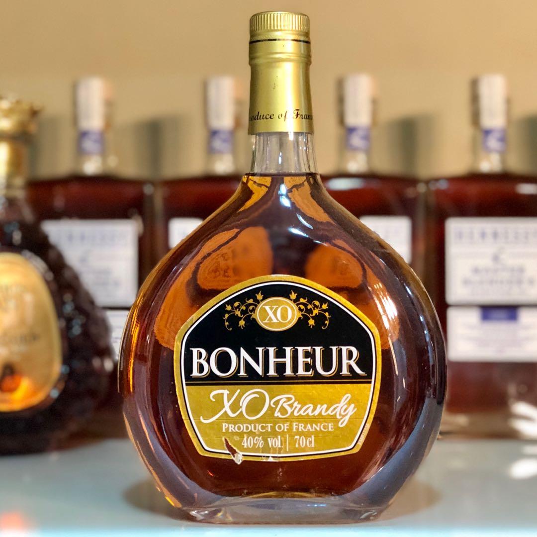 Bonheur XO Brandy Cognac 700ml, Food & Drinks, Alcoholic Beverages on