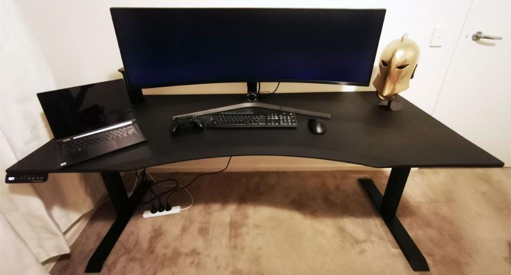 Brand New Motorized Adjustable Desk Omnidesk Pro Desk Furniture Tables Chairs On Carousell