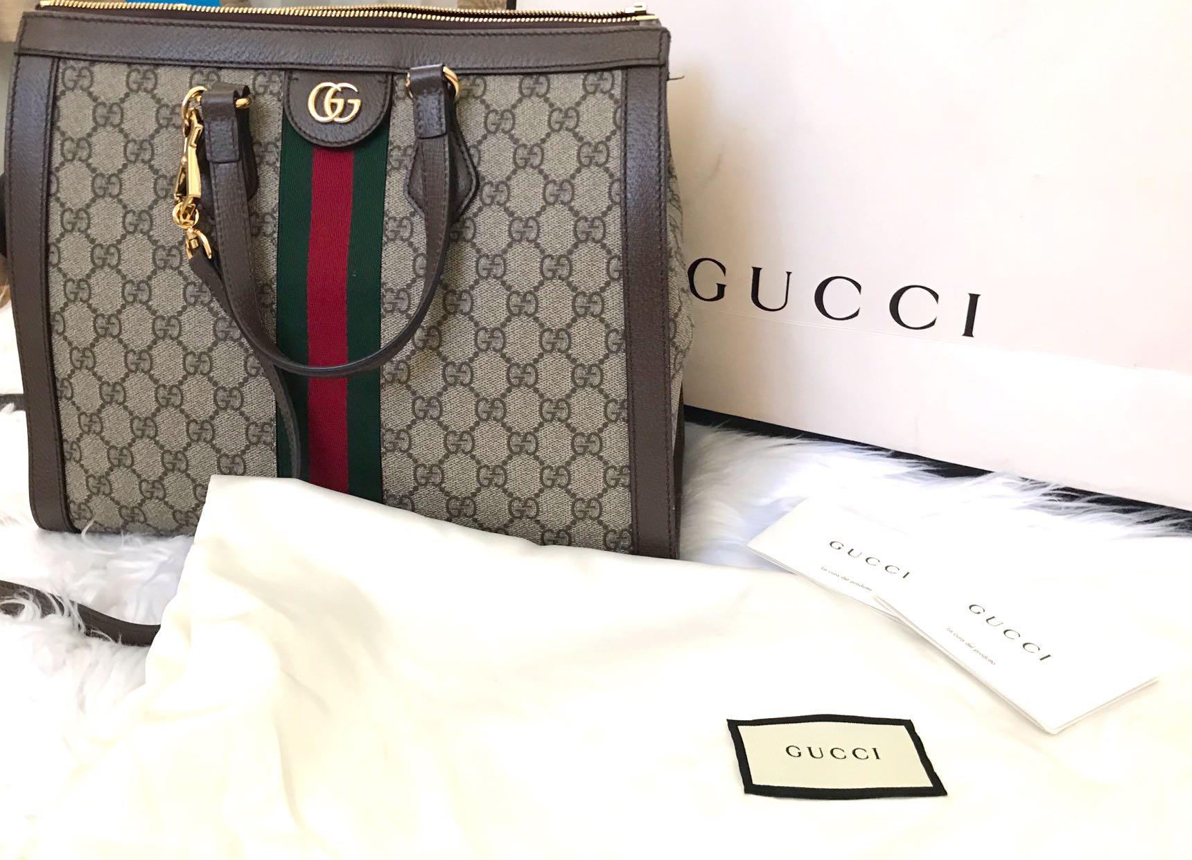 gucci ophidia tote bag