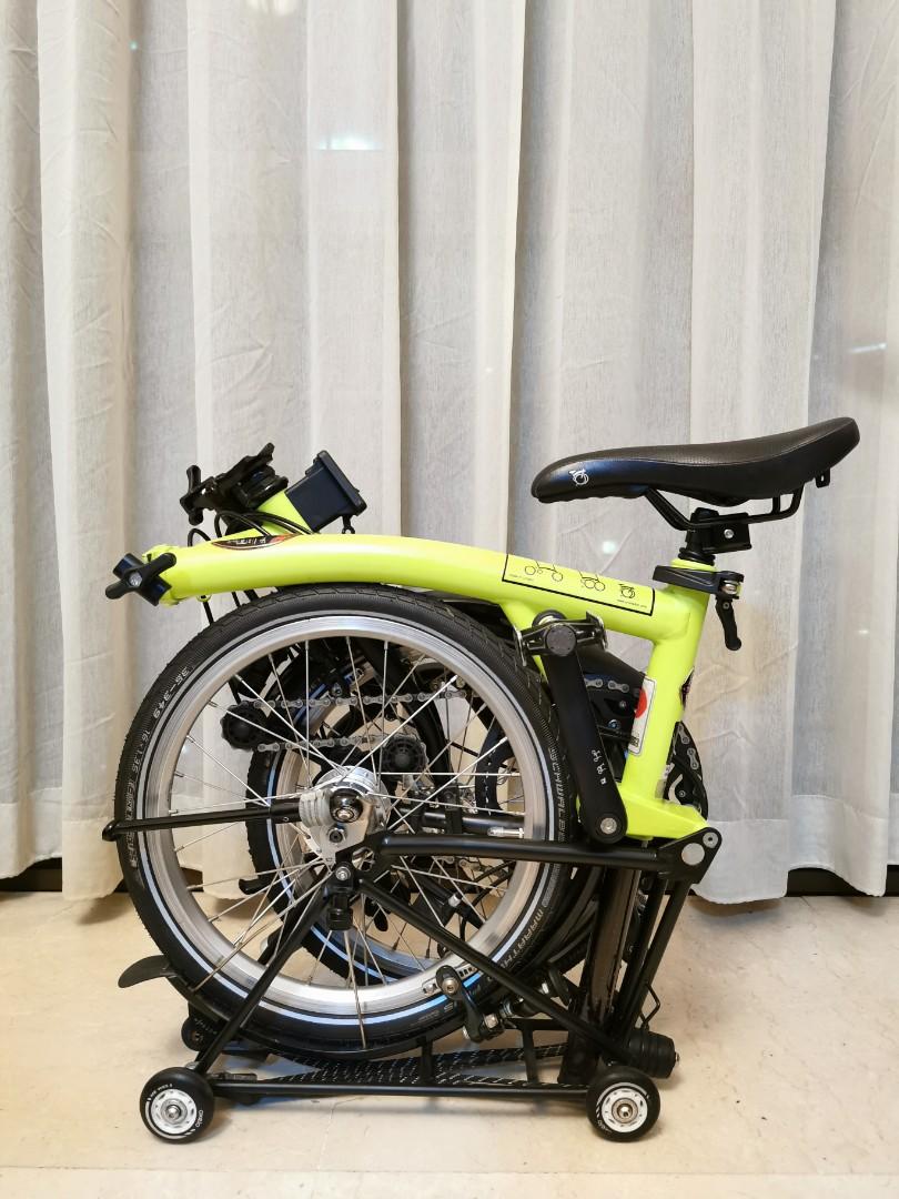Brompton m6l lime green discount
