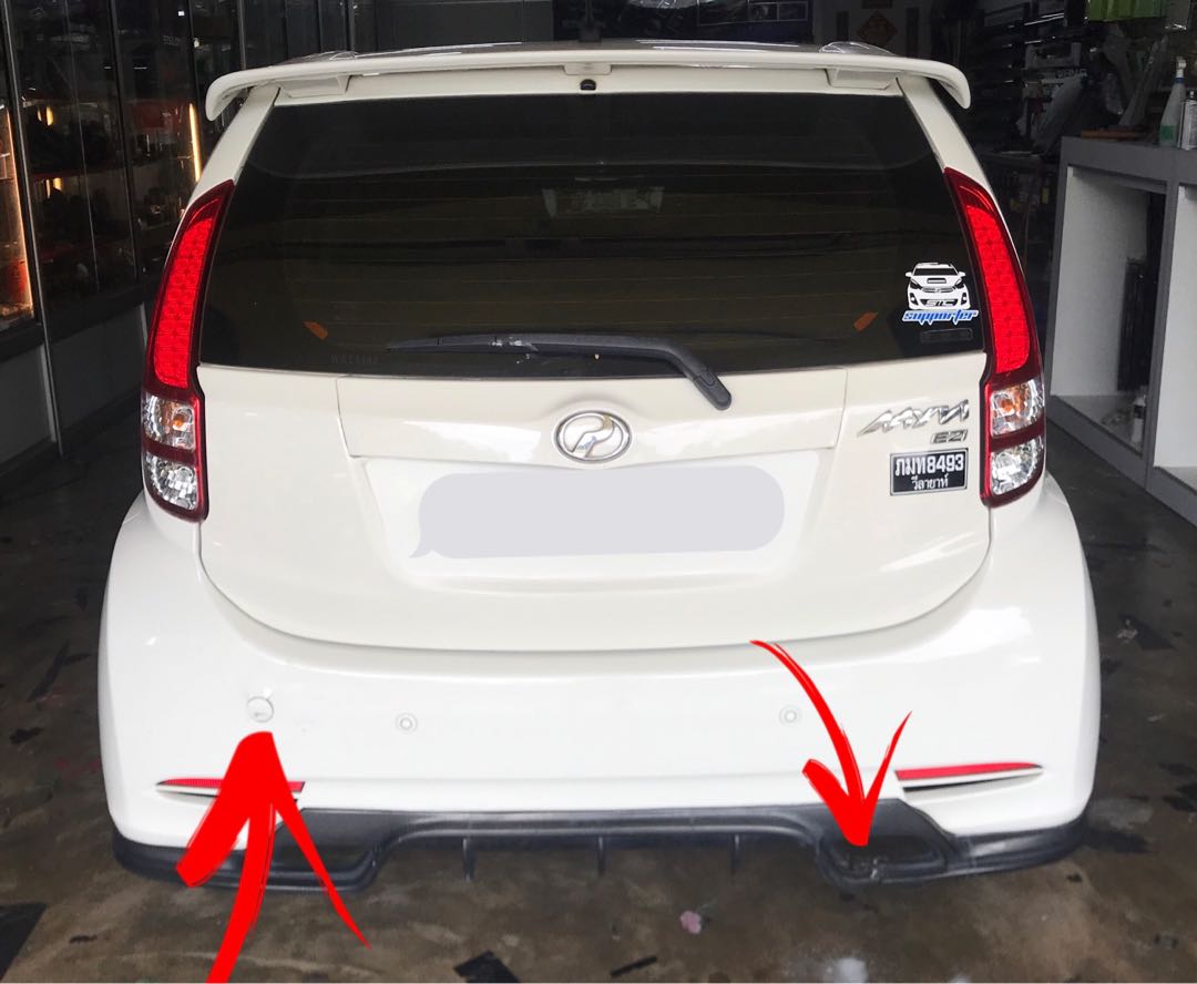 Bumper Belakang Myvi Lagi Best, Auto Accessories on Carousell