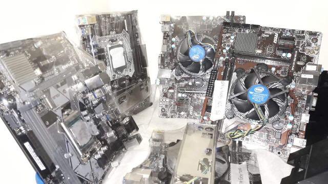 Bundled Desktop i5 7th Gen and 8th Gen (Category: Desktops) located in Mandaluyong City. Submitted by l2ayne (Listing ID 1020670751, Image 1). Description: Intel Core i5-7400 Processor with stock Fan MSI H110M PRO VH Plus Motherboard with backplate Price 8k only 3pcs avail Intel Core i5-8400 Processor with stock Fan Asus Prime B365M-K Motherboard with backplate Price 11k only 1pc avail All Processors with Distro Warranty Tpc id l2ayne Accept ship