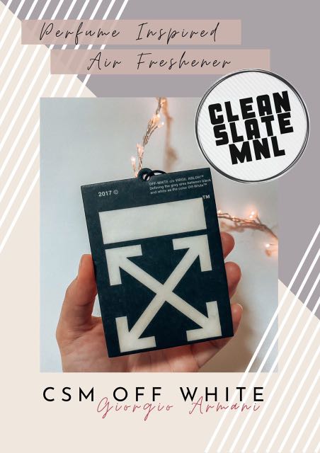 armani car air freshener