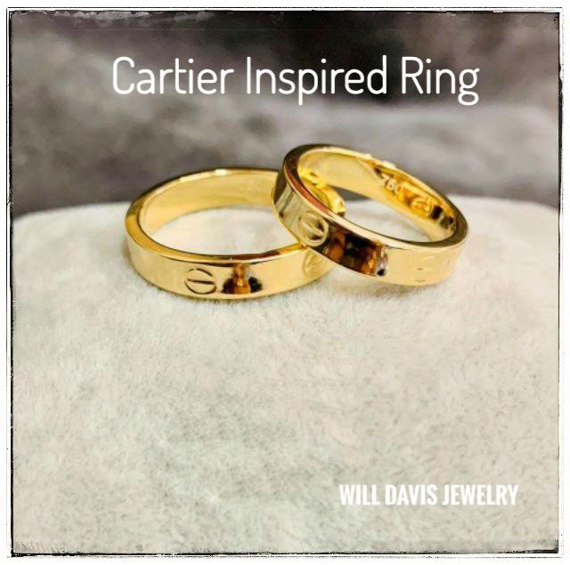 cartier inspired rings