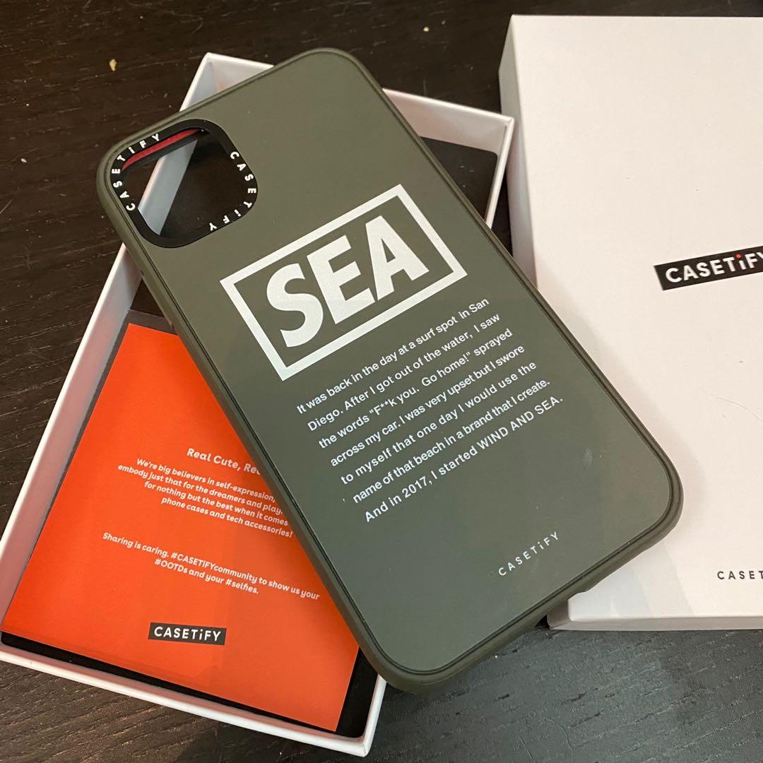 Casetify x wind & sea phone case 手機殼, 手提電話, 電話及其他裝置