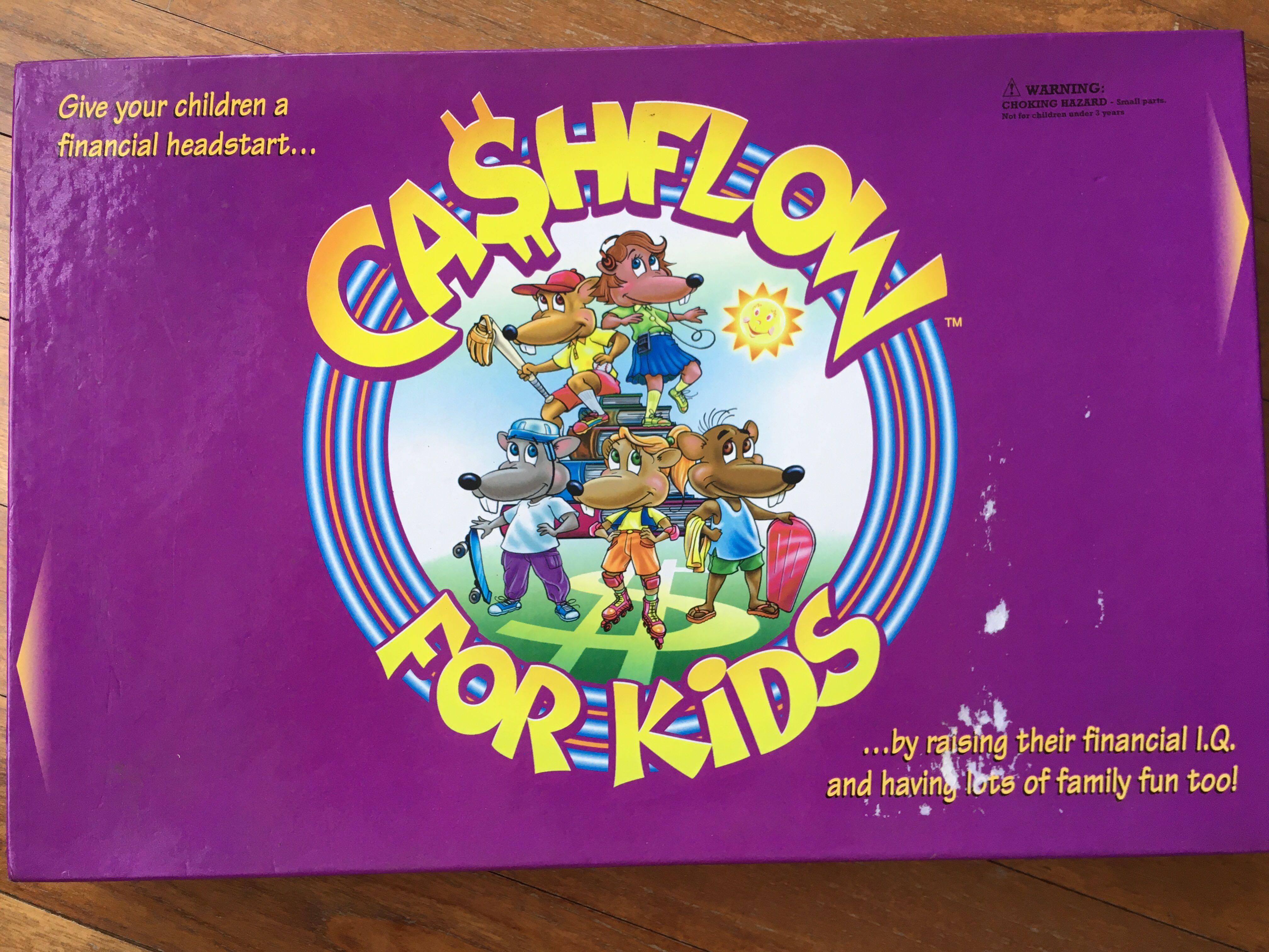 CASHFLOW for KIDS Financial Literacy Board Game, Hobbies & Toys, Toys