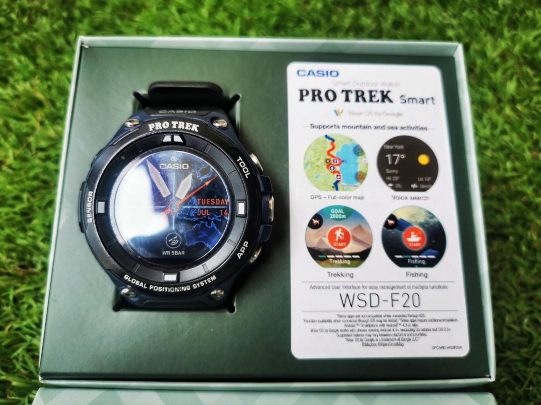 CASIO PROTREK WSD F20 Men s Fashion Watches Accessories