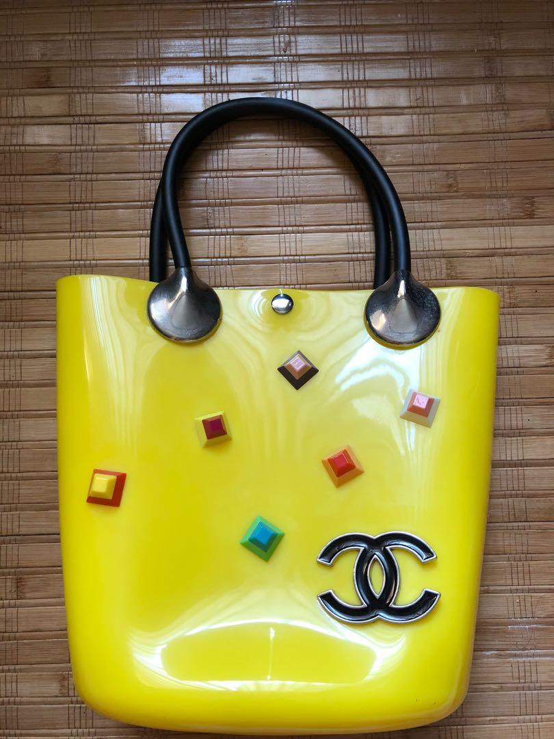Chanel sales rubber tote