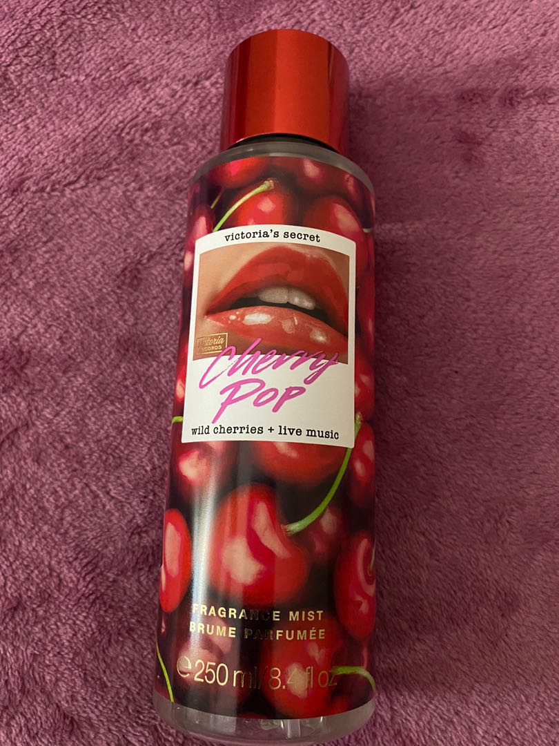 victoria secret body mist cherry pop