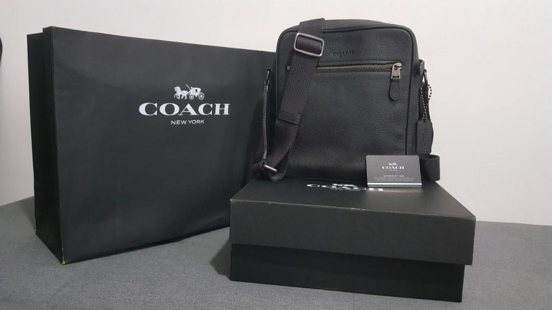 Coach metropolitan flight bag new arrivals