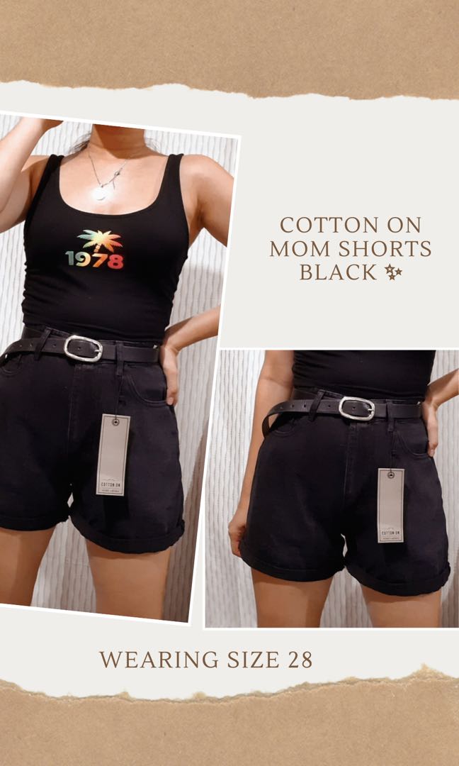 cotton on mom shorts