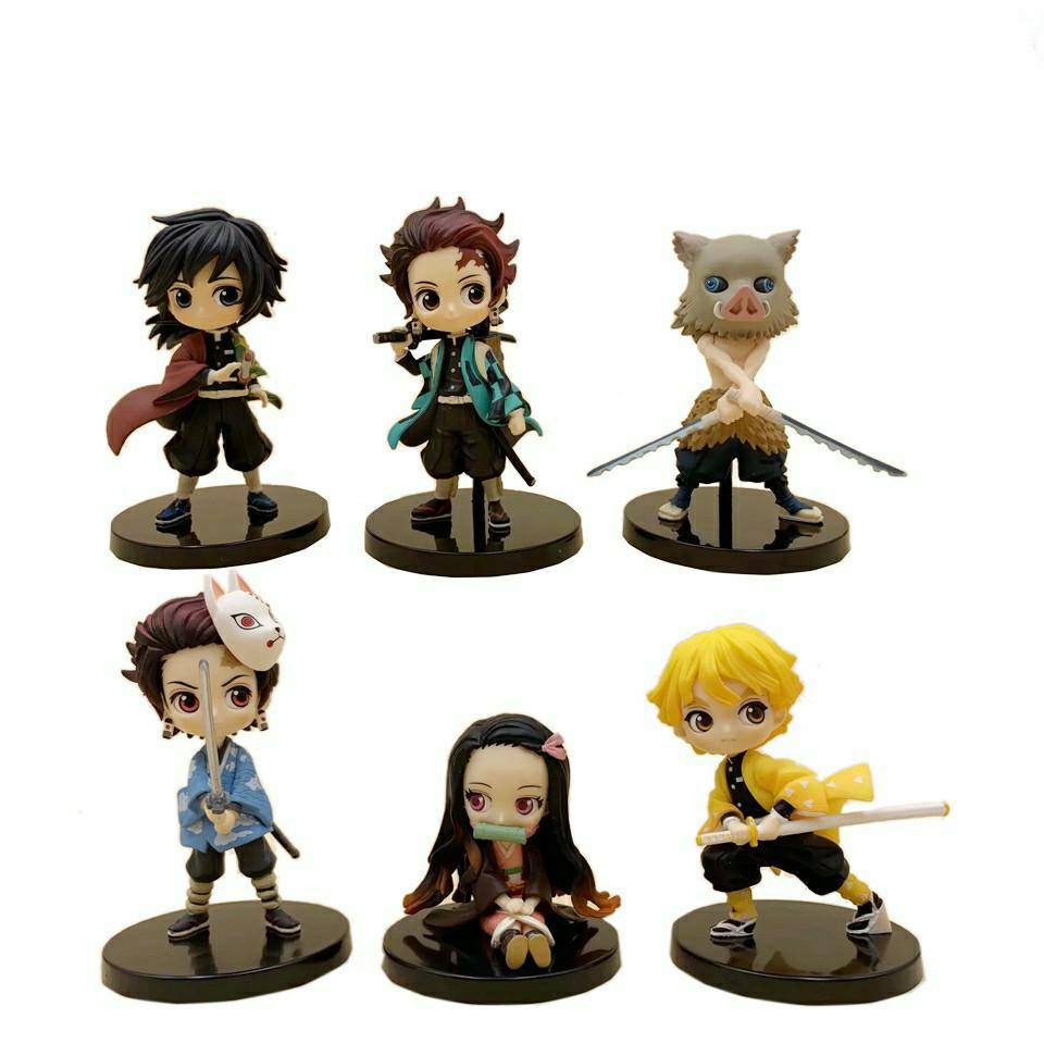 Demon Slayer Anime Figurines Toys Games Bricks Figurines On Carousell