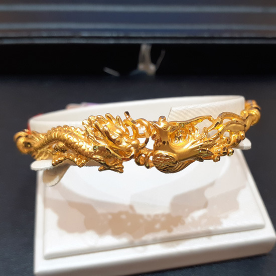 Dragon and sales phoenix bangle