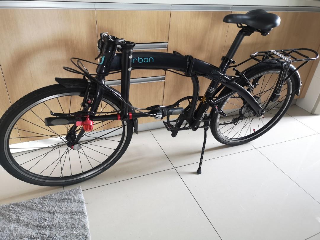 Durban street cheap folding bike