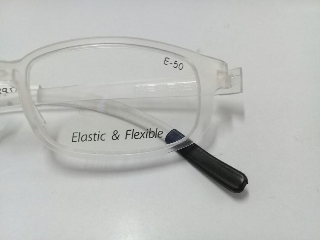 E flex Clear Eyeglass Frame Unisex Men s Fashion Watches