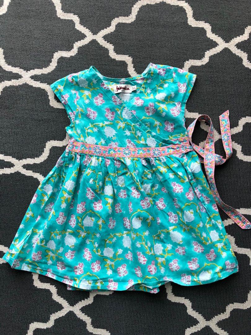 fabindia baby girl dress