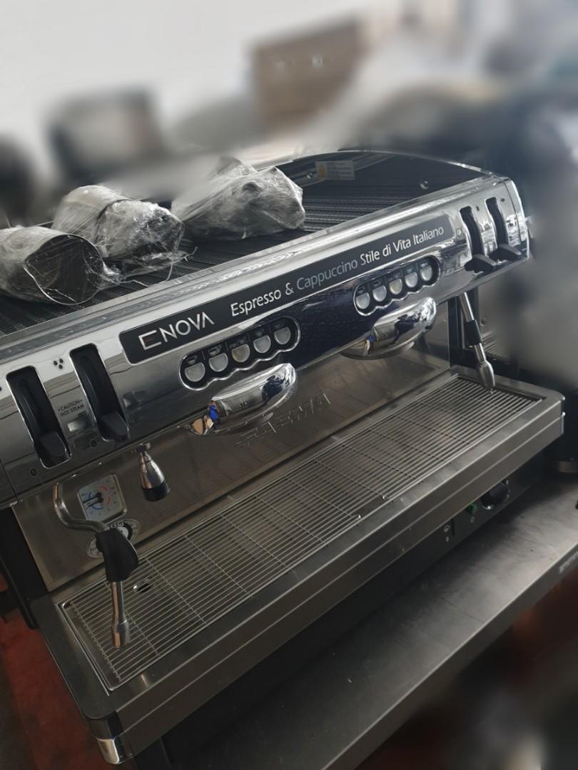 Faema Enova A2 Group 2 Espresso Coffee Machine + Grinder, TV & Home