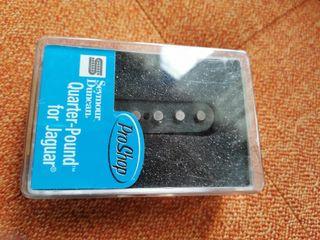 Fender Jaguar Electric Guitar Bridge Pick Up Seymour Duncan Quarter Pound band equipment accessories