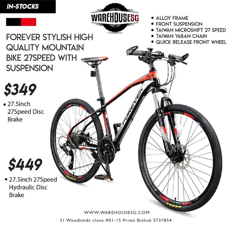 quality mountain bikes