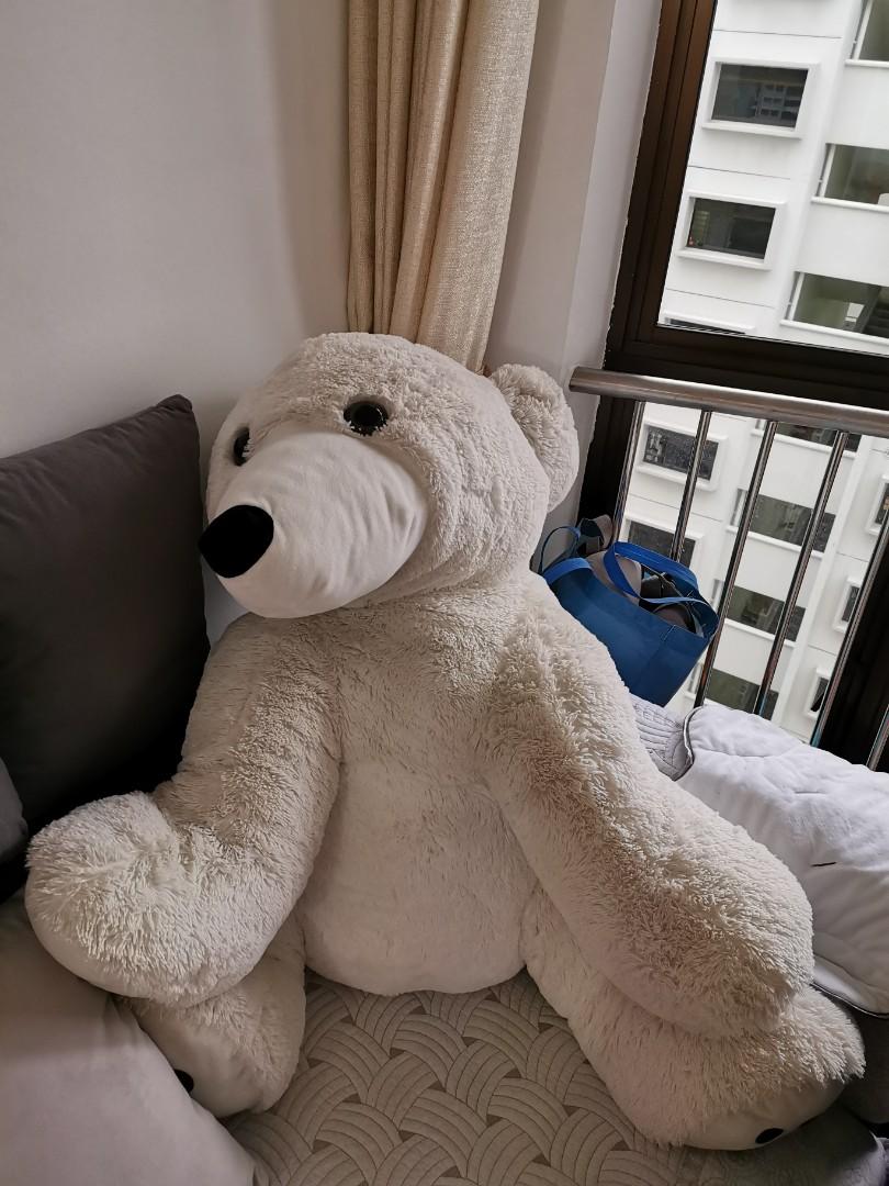 Giant polar bear teddy hotsell