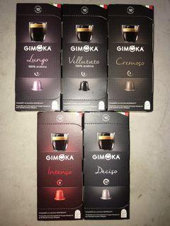 GIMOKA NESPRESSO CAPSULES  (Compatible with Nespresso Machines)