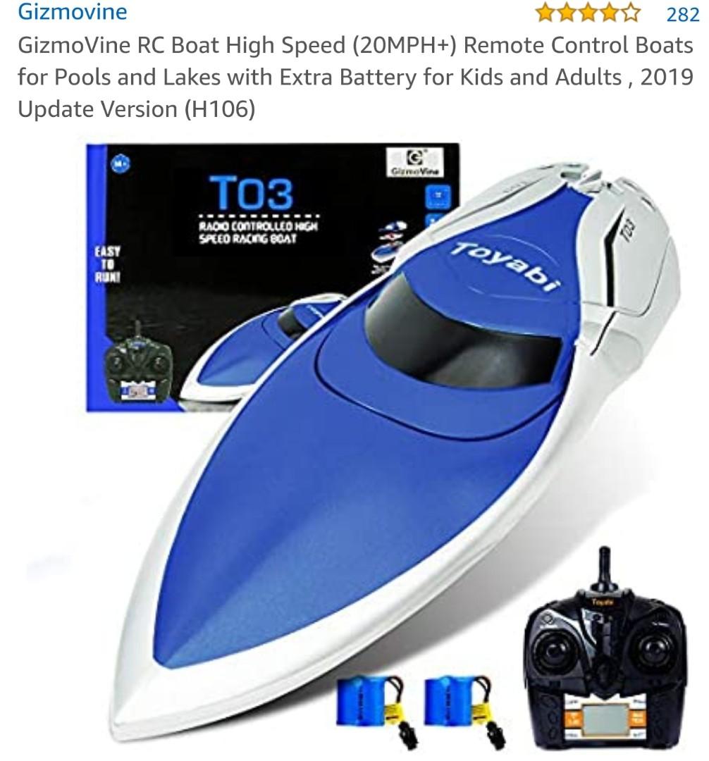 Gizmobine RC Boat High Speed 20mph Remote Control Boats for