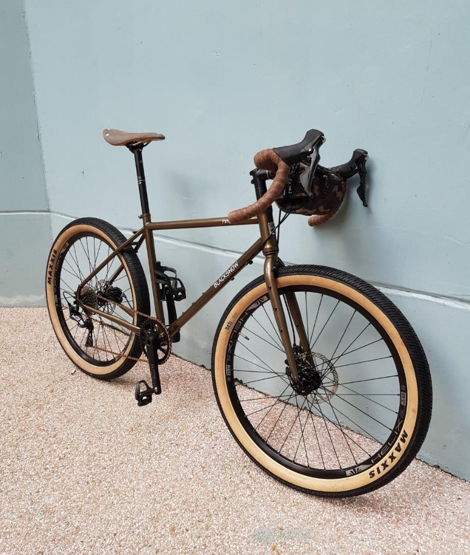 Black snow gravel bike Clearance