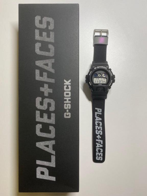 現貨G-SHOCK X PLACES+FACES DW-6900PF-1 P+F, 名牌, 手錶- Carousell