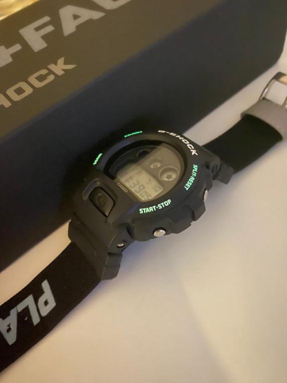 現貨G-SHOCK X PLACES+FACES DW-6900PF-1 P+F, 名牌, 手錶- Carousell