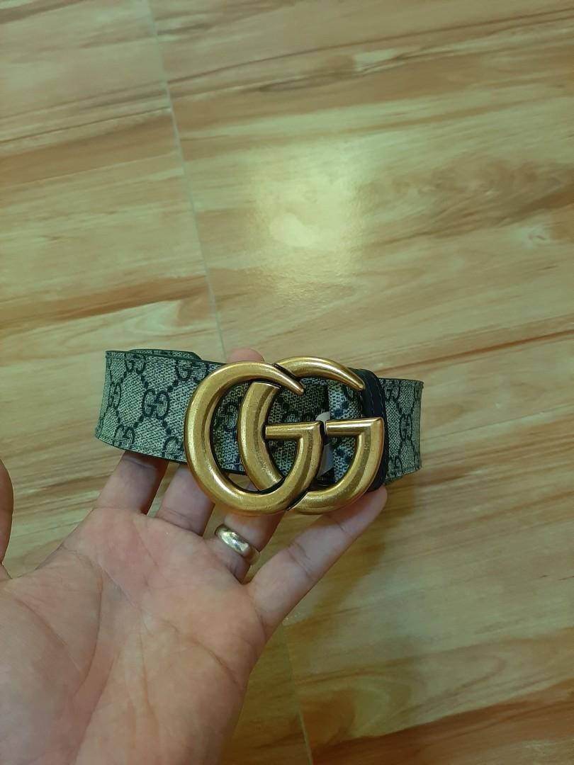 gucci bronze belt
