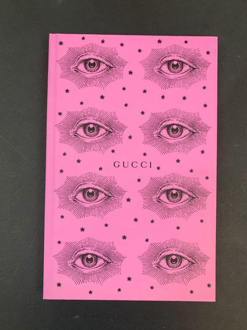 Gucci Notebook Sketchbook Diary 日記簿記事簿手帳 書本 文具 文具 Carousell