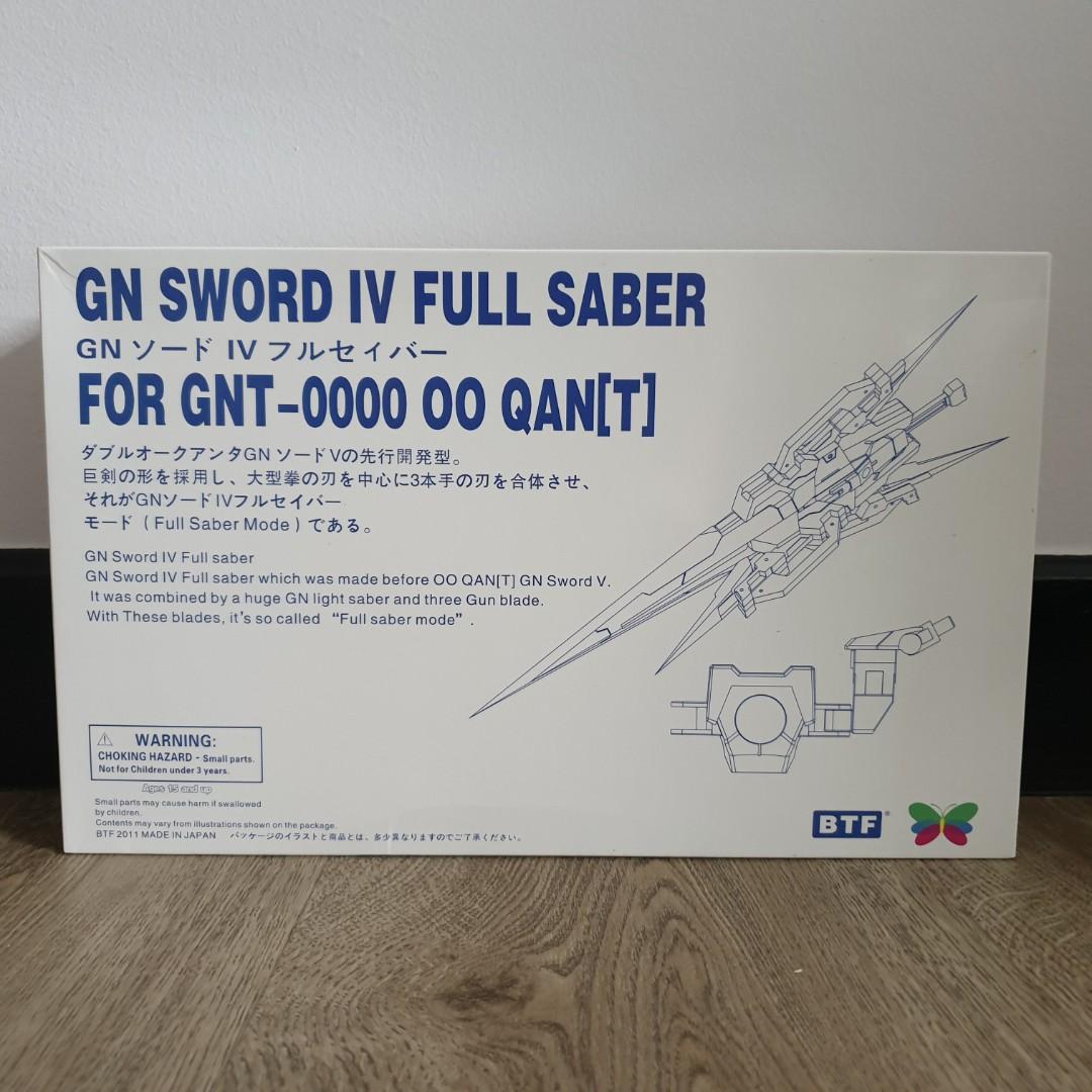 BTF GN Sword IV Full Saber for Bandai MG 1/100 Gnt-0000 00q Gundam for sale online 