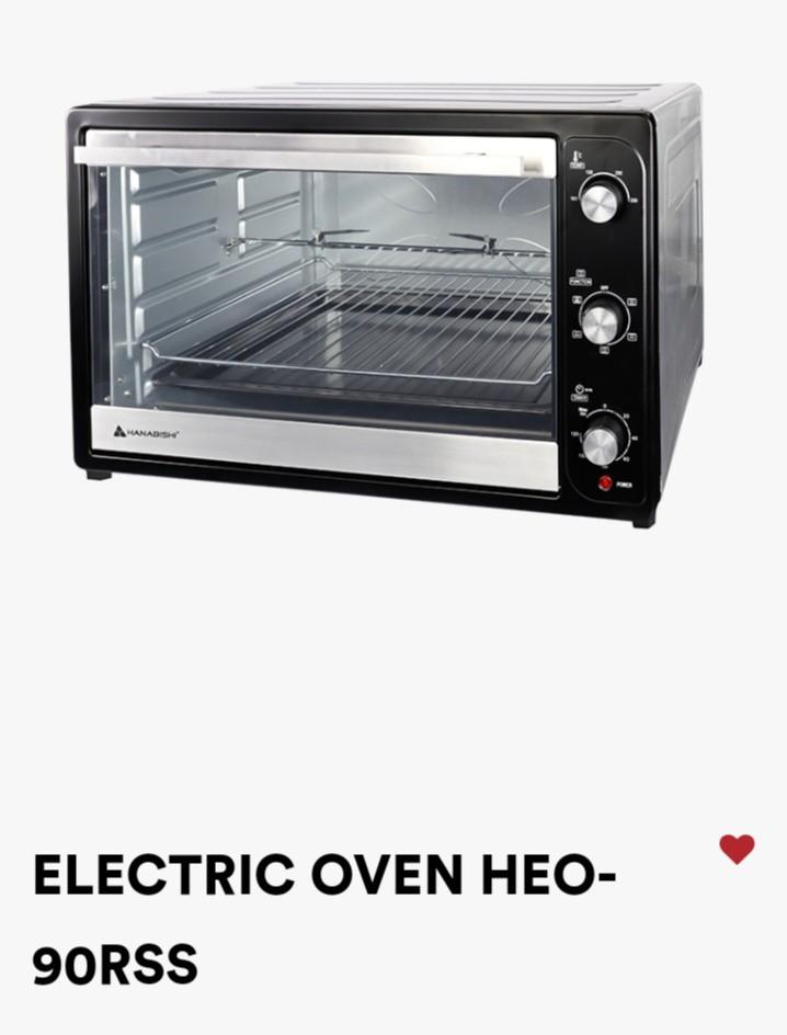 Hanabishi Electric Oven 90rss 90l Home Furniture Home Appliances Other Kitchen Appliances On Carousell