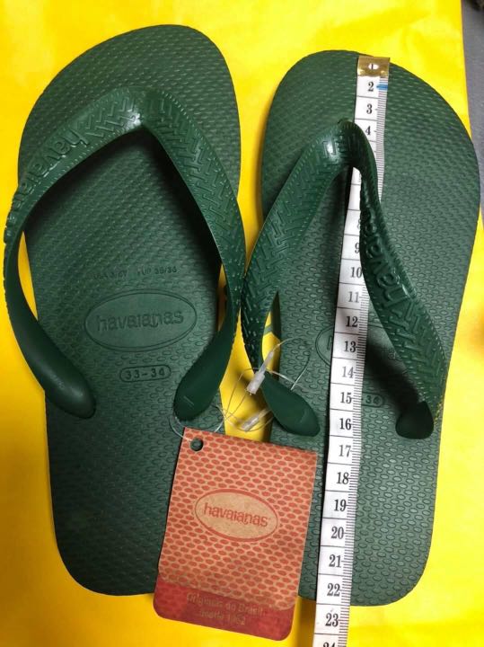 Havaianas Dark Green, Women's Fashion 