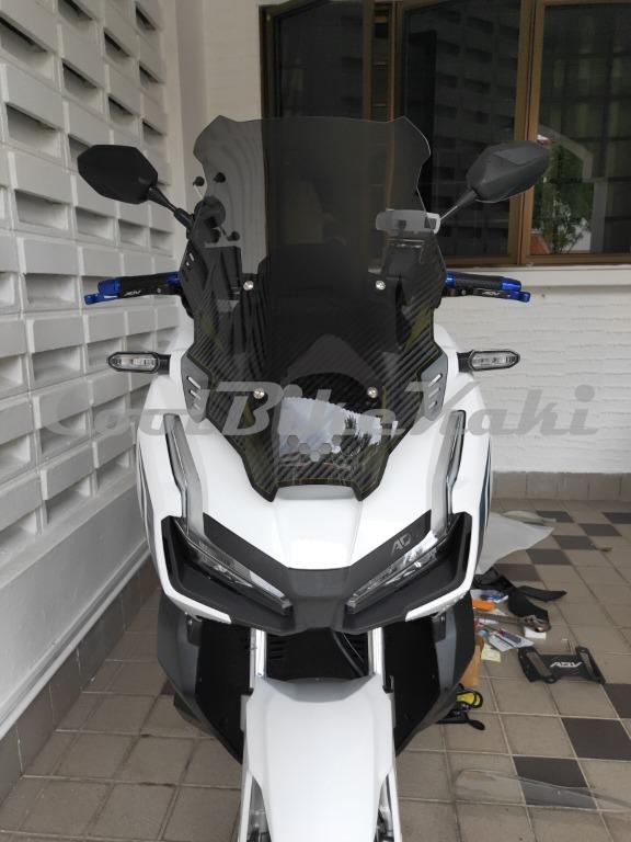 Honda ADV150 Windshield, Motorcycles, Motorcycle Accessories on Carousell