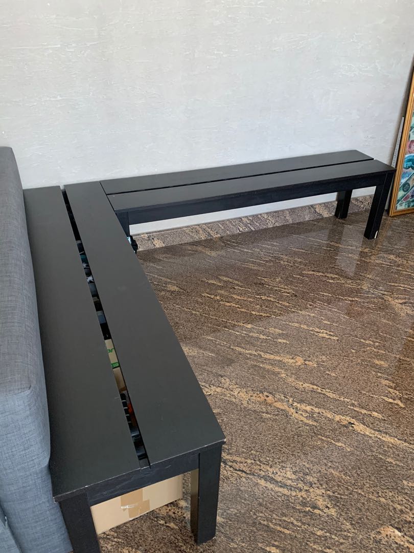Ikea bjursta bench deals