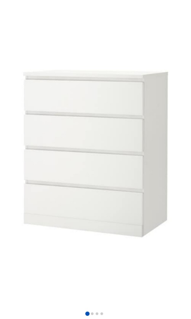 Ikea Malm 4 Drawers New In Box With Delivery Home Furniture Furniture On Carousell