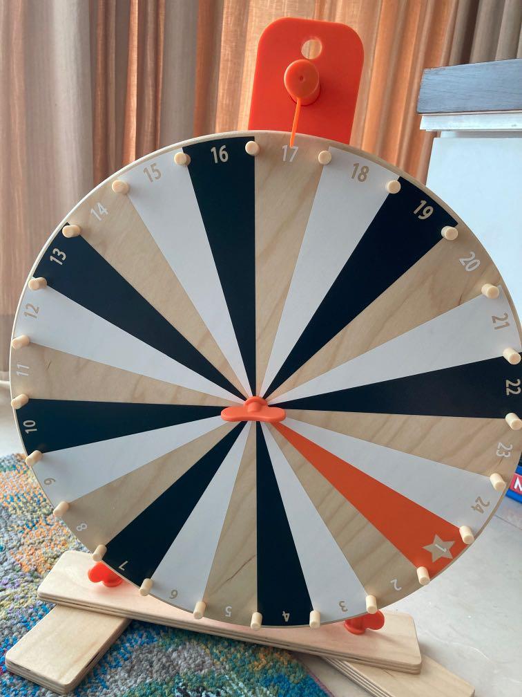 IKEA Spinning Wheel, Hobbies & Toys, Toys & Games on Carousell