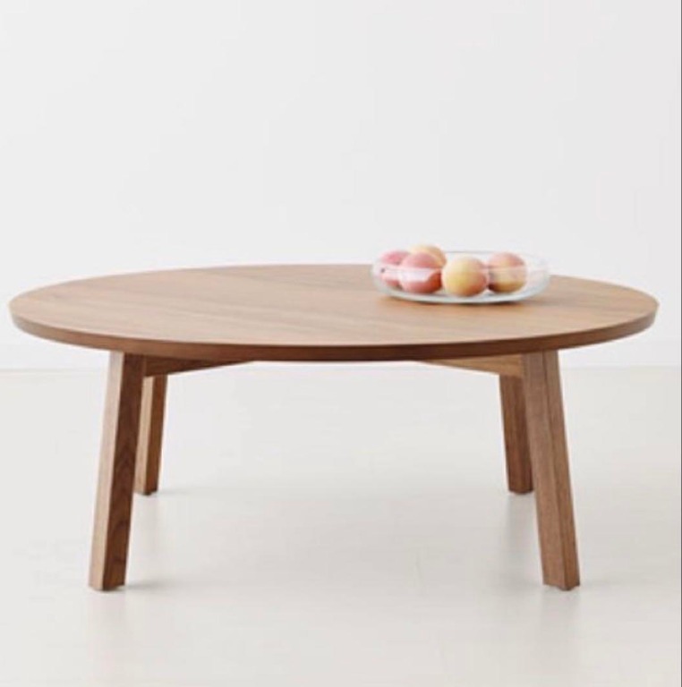 Ikea Stockholm Walnut Round Coffee Low Dining Table Furniture Tables Chairs On Carousell