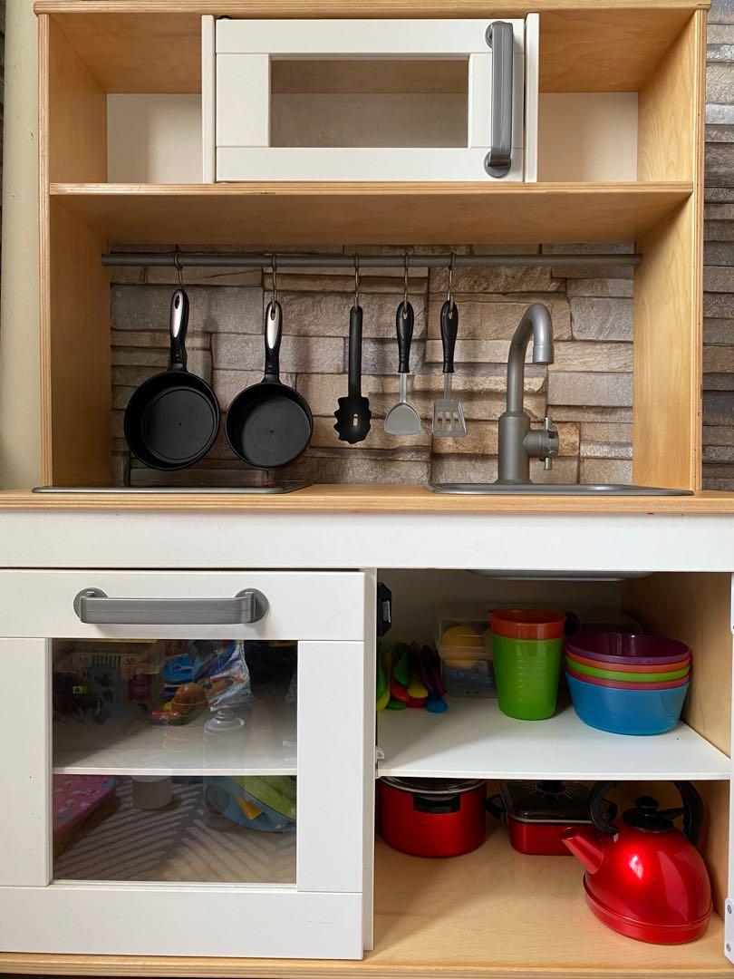 Ikea Wooden Kitchen Playset Babies Kids Toys Walkers On Carousell