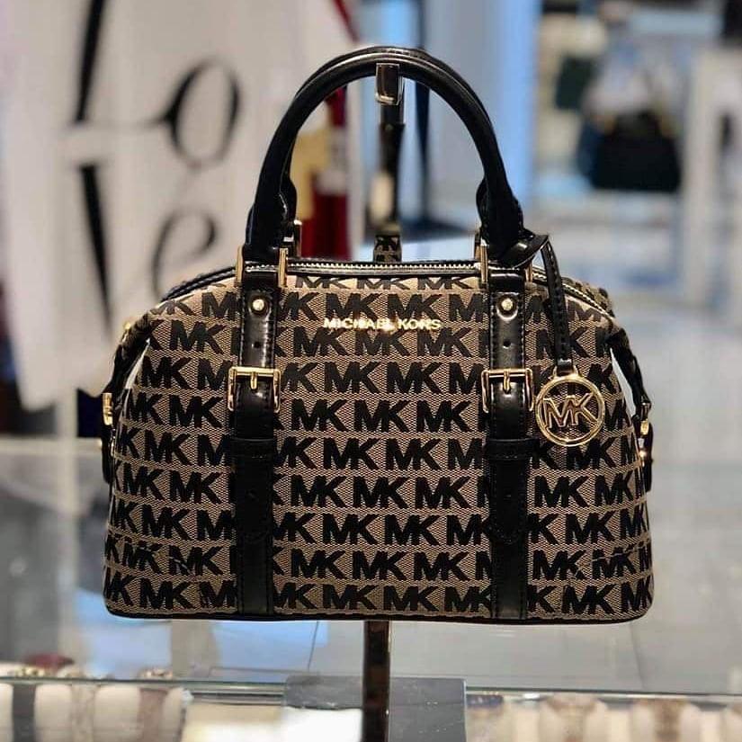 michael kors monogram black