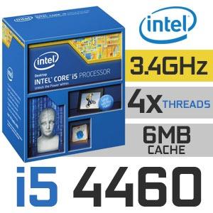 Intel i5-4460 Processor 6M Cache, up to 3.40 GHz LGA 1150 SOCKET (Category: Computer Parts) located in Quezon City. Submitted by besteinpc (Listing ID 1020579991, Image 3). Description: Intel i5-4460 Processor 6M Cache, up to 3.40 GHz Performance # of Cores: 4 # of Threads: 4 Processor Base Frequency 3.20 GHz Max Turbo Frequency 3.40 GHz Cache 6 MB Intel® Smart Cache Bus Speed 5 GT/s TDP 84 W.