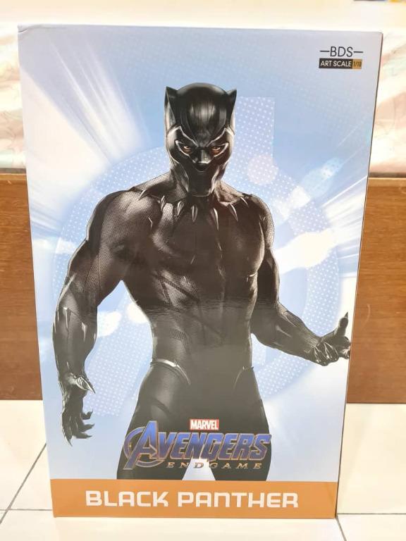 Iron Studios Black Panther Bds Art Scale 1 10 Avengers Endgame Readystock Toys Games Action Figures Collectibles On Carousell