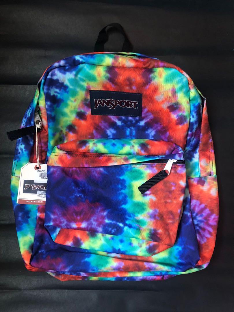 Jansport Tiedye Men s Fashion Bags Backpacks on Carousell